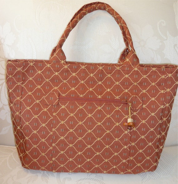 Original Handmade Fabric Handbag Etsy