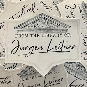 10x CHAOS pack Library of Jurgen Leitner sticker 2.5&quot; GLOSSY vinyl - TMA The Magnus Archives Sticker