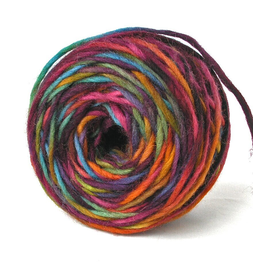 Yarnart Olimpia Yarn, Super Bulky Wool Yarn, Multicolor Yarn, 80