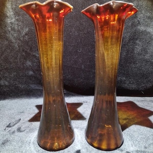 Pair of Art Nouveau Vases, France