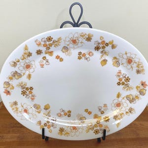 Vintage Royal Doulton Serving Platter – “Sundance” Pattern | Retro Dinnerware | 1970s Floral Design | MCM Tableware