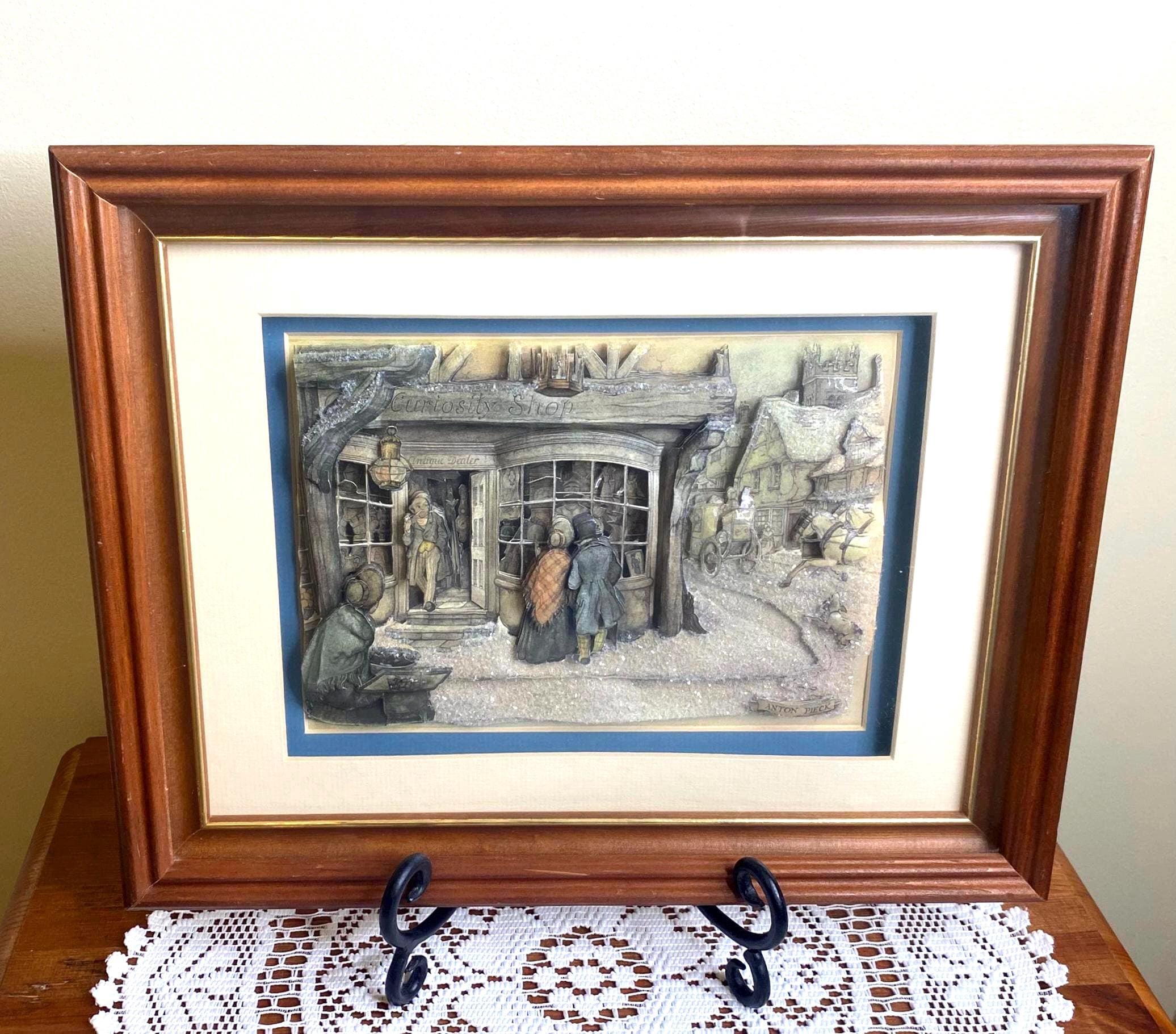 アントンピック　シャドーボックス　【おもちゃ屋さん】３D　アート アントンピック シャドーボックス 【おもちゃ屋さん】3D アート