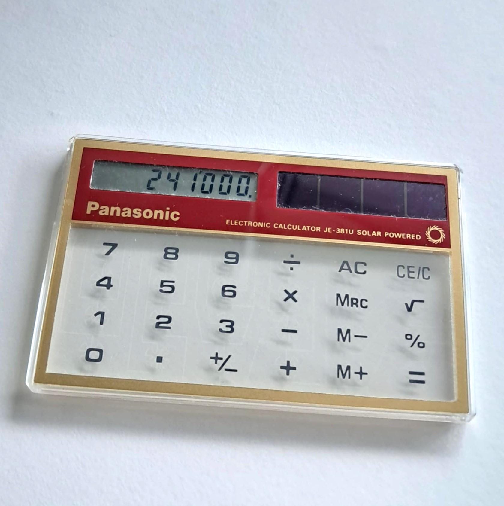 Fx 120 Calculadora Casio Vieja 1970s Calculator México