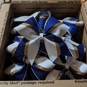 You pick colors / Custom Team Glitter Cheer Bow