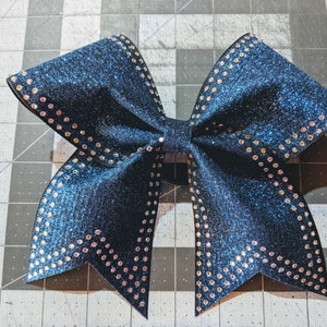 You pick colors / Custom Team ALL Glitter Cheer Bow