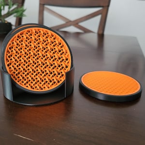 Unique 3D-printed Coasters/two colors