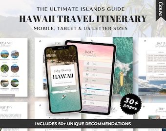 Hawaii Reiseprogramm: Planer (Digitaler Download)