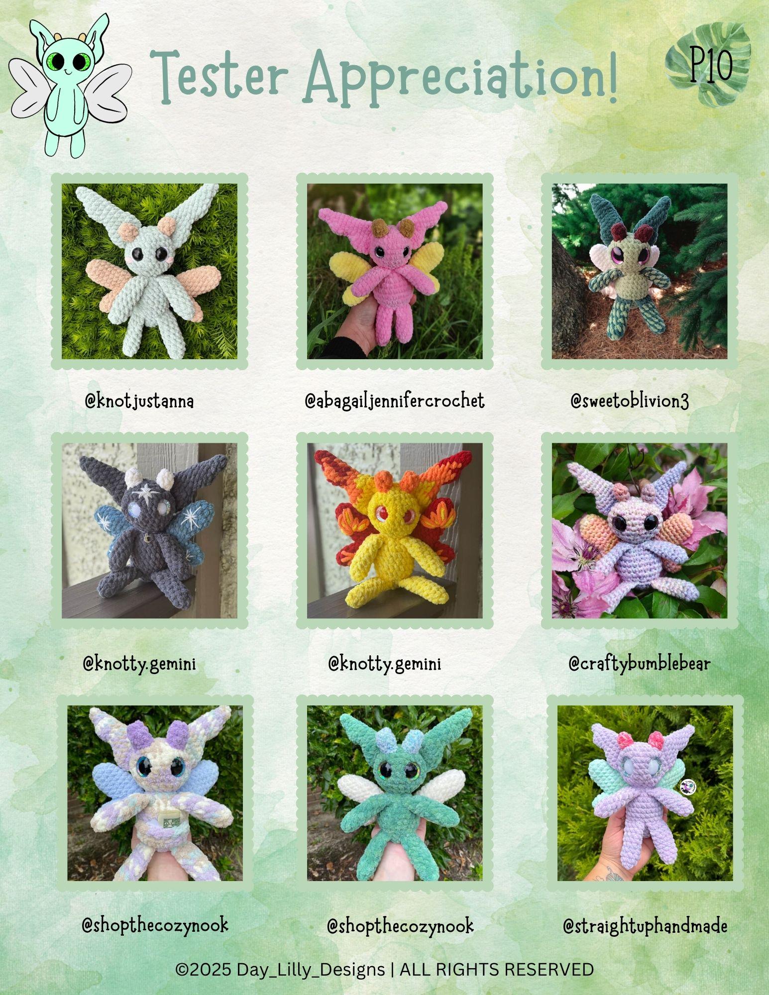 Whisp Tooth Nazuki the Nature Wisp & Tooth Fairy Crochet Pattern 2-in-1 (PDF ...