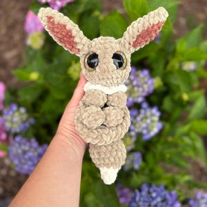 Crocheted Evolving Fox Snuggler Plushie!