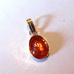 Pendant BLANK solid gold 14k Yellow, Rose, White- Bezels: Oval 6x4 to 12x10, Round 5 to 12 mm - Resin DIY milk ash cab- Made in USA  +Chain