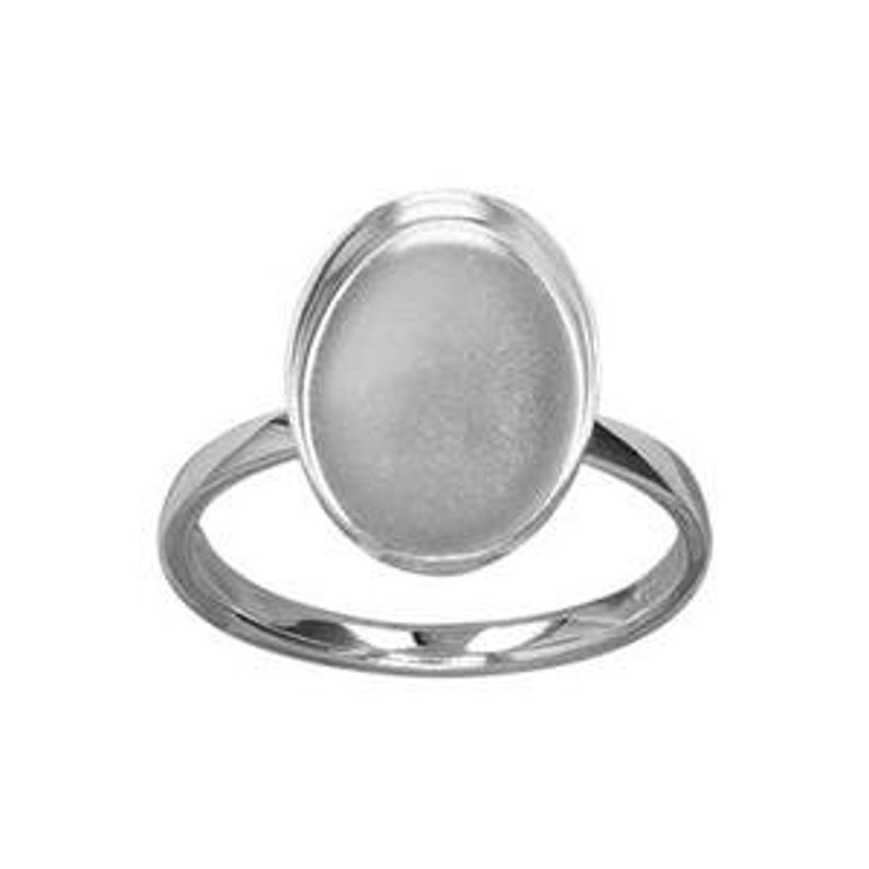 Ring Blanks Gold Filled With 12x16mm Bezel Setting plain Low Etsy