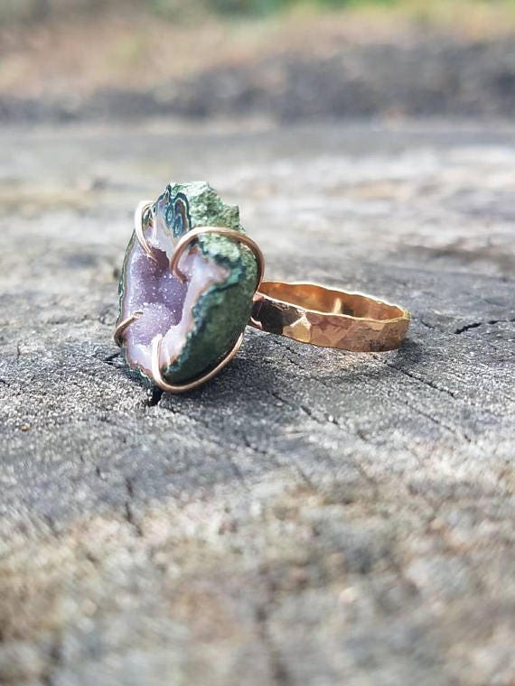 CRYSTAL RING EXTRA THIN ROSE CRYSTAL RING EXTRA THIN ROSE