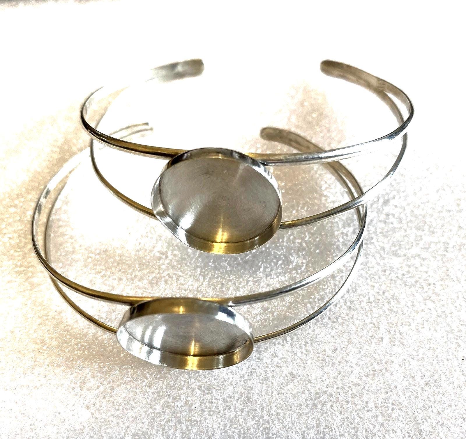 925 Sterling Silver Bracelet Blanks - Etsy
