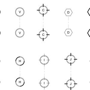 REVIT FAMILY Pack 10 Modelle (Gitter, Äxte)