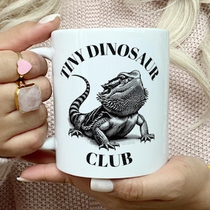 Bearded Dragon Mug - Funny Bearded Dragon Gift, Reptile Lover Coffee Cup 11oz