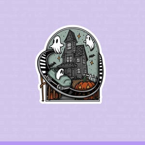 Haunted House Roller Coaster - Etsy