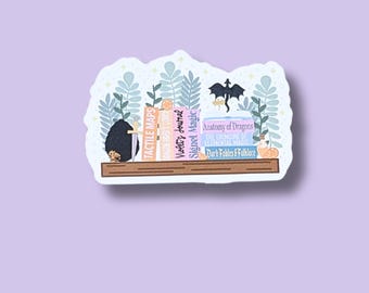 Fourth Wing Kindle Sticker | Violet's Bookshelf | Empyrean Series Decor