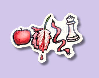 Twilight Book Series Vinyl Sticker | Cullen Family Aesthetic | Unique Gift for Twilight Fans