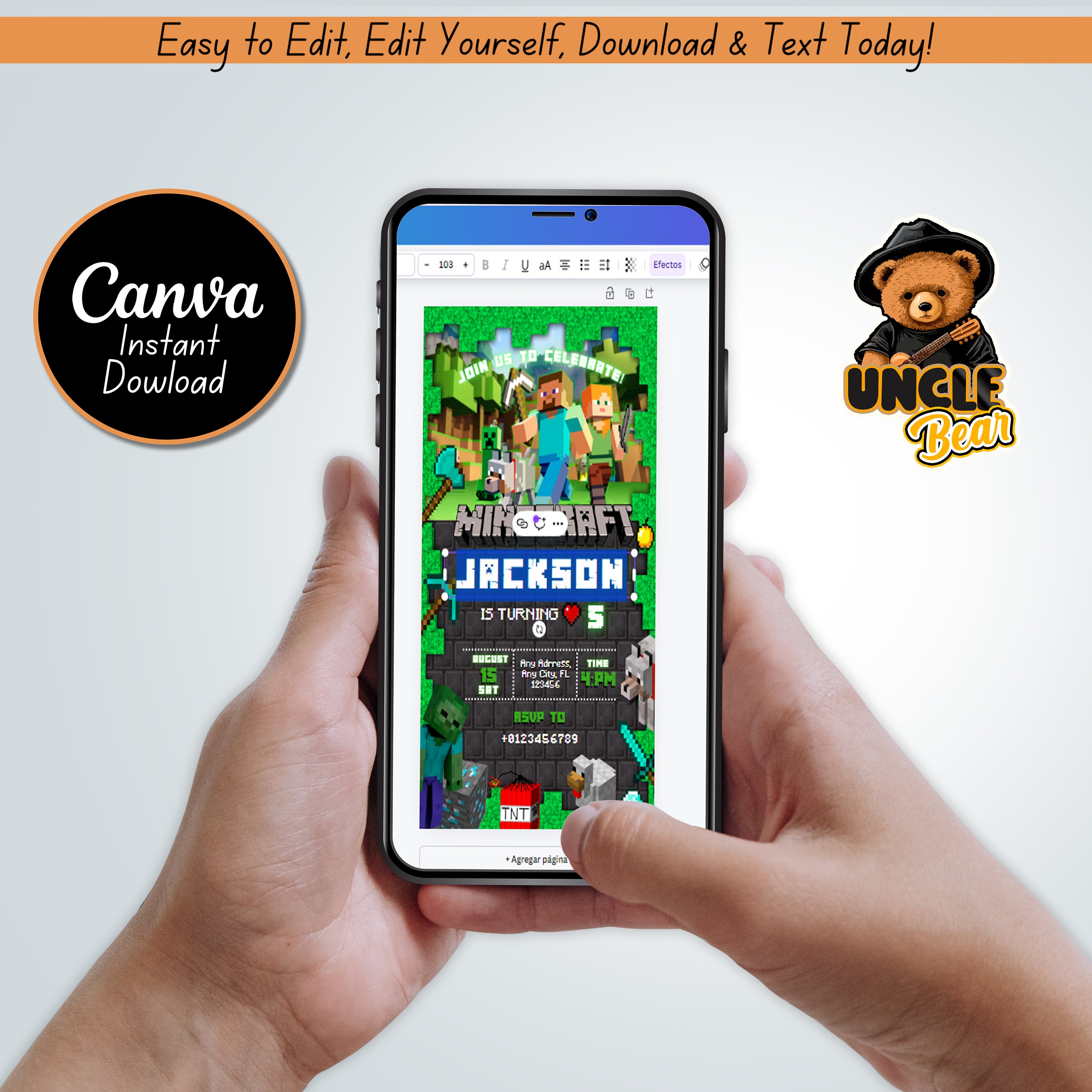 Mobile-Friendly Digital Invite