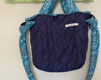 BOLSO AZUL MARINO acolchado-Edición limitada