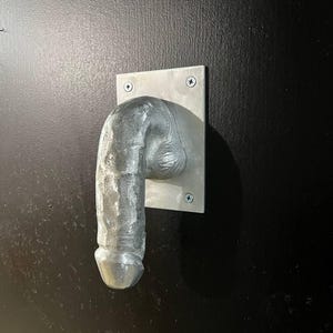 Custom door handles, handmade, 100% metal (aluminum). Very massive and durable.