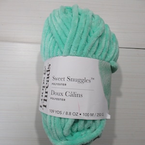 loops and threads  Sweet Snuggles. Mint