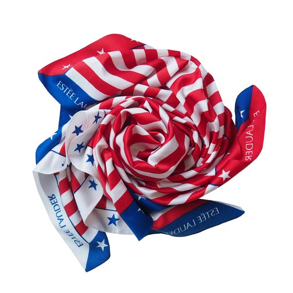 VINTAGE ESTÉE LAUDER 90s American Dream Scarf