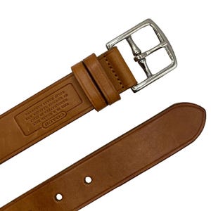 COACH New York, Brown Leather Belt, Classy Style