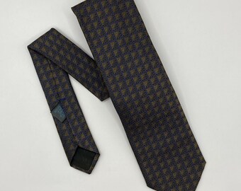 80S FENDI TIE reine Seide, edel Luxus Muster