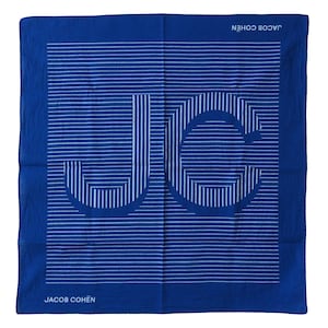 JACOB COHEN 00s initial logo kerchief scarf