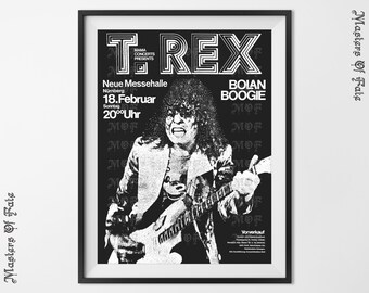 T.Rex "Electric Warrior" Retro Album Cover Poster A1 A2 A3 A4 Sizes T.Rex "Electric Warrior" Retro Album Cover Poster A1 A2 A3 A4 Sizes