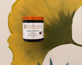 Daily Detox | Gut Support | Constipation| Tridoshic | No Fillers or Binders | Ayurveda Inspired