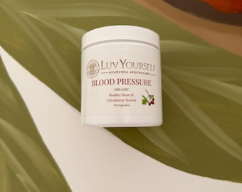 Blood Pressure | Circulation |Optimal Cholesterol | Heart Health | No Fillers & Binders | Handcrafted