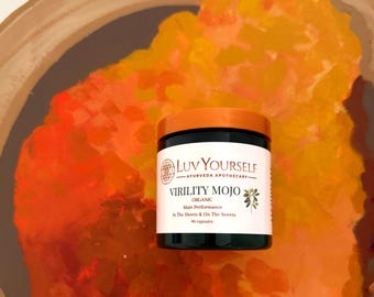 Male Reproductive System Support | Male Energy| Rasayana | Ayurveda Inspired| Handcrafted | No Binders or Fillers | Handcrafted | Organic