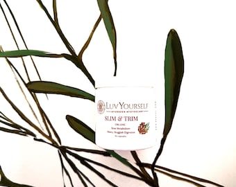 Slim & Trim Metabolism | Supports Sluggish Digestion | Nutraceutical | No Binders or Fillers | Handcrafted | Ayurveda Inspired