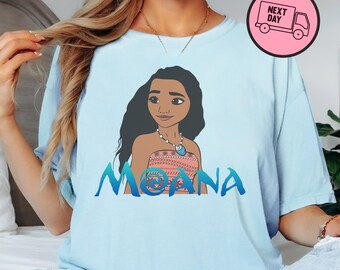 Disney Moana Princess Shirt Disney Princess Character Moana Shirt Disney Girls Shirt Kids Disney Shirt Family Vacation 2025 Shirt Disneyland