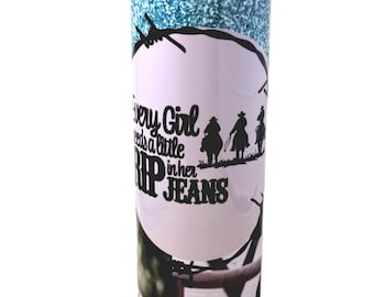 Yellowstone Rip Tumbler: 20oz Stainless Steel Western Drinkware