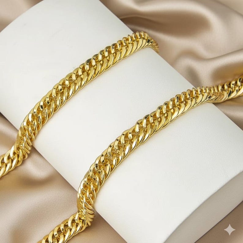 Arab-inspired Middle Eastern Elegance Feryal 21K Gold Plated Chain ...