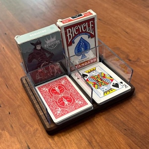 Board Game Accessories - Card Deck Holder - The Double Decker