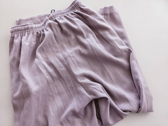 Lavender Alfred Dunner Pants size 16 Vintage Retr… - image 4