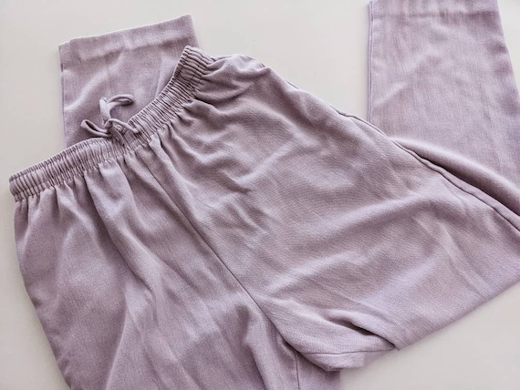 Lavender Alfred Dunner Pants size 16 Vintage Retr… - image 1