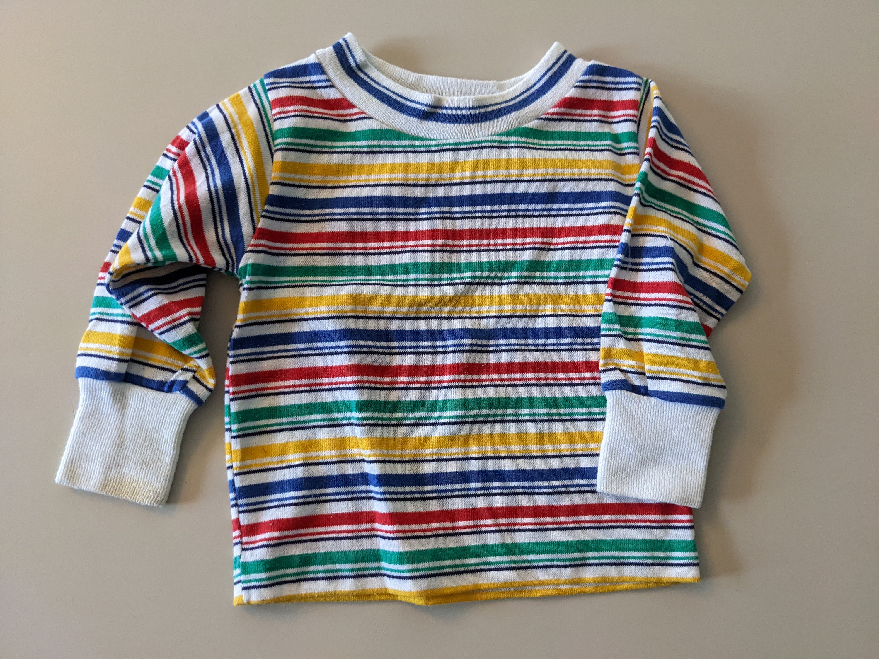 Vintage Health-tex Shirts Long Sleeve 12 Months Striped - Etsy