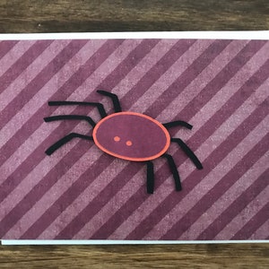 Greeting Card: Spider - Etsy