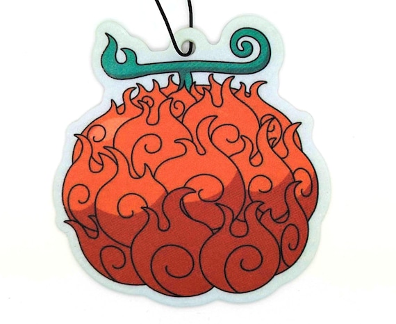 One Piece Mera Mera No Mi Devil Fruit Air Freshener - Etsy