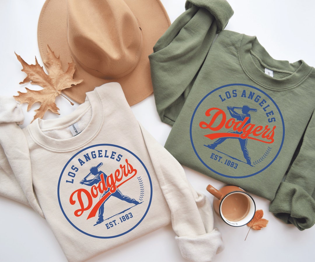 Los Angeles Dodgers Baseball Sweatshirt, Favorite Baseball Team