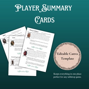D&D Spieler Übersicht