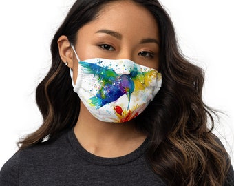 Face mask | Custom-make with Hummingbird print