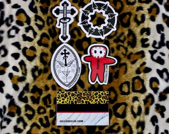 Billy Brujo Sticker Set - Crafty Bat Collab