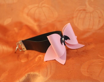 Fledermaus Schleife Handgelenktasche aus Kunstleder