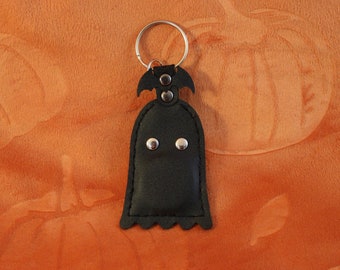 Gespenstisch geformte B@-Karte - Digitale Visitenkarte über NFC - Ein Crafty Fledermaus Original Design